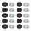 20Pcs Replacement Angle Grinder Part Inner Outer Flange for  9523 1