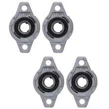 4X FL001 Zink-Legierung 12mm Bore Selbstausrichtendes Kissen Block Flanschlager