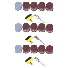 300 Stück 25mm 1 Zoll Schleifscheibe Schleifscheibe 100-3000 Schleifpapier mit 1 Zoll Schleifpolierscheibe Platte