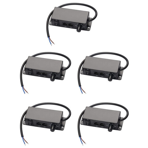 5X  0-10V Dimmer  Seriesable Sync Controller Rotary /Off for 0/1-10V Dimmable LED Drivers Electronic Ballasts
