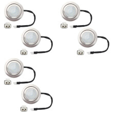 12V 1.5W Afzuigkapverlichting met EL-Fitting Mannelijk, 6-Pack Inbouwkast LED-Lamp voor Fornuis, Keukenlamp