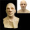 Latexmasker voor knappe kale man 1
