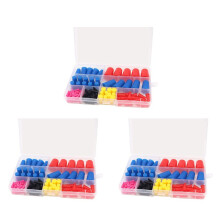 Kit Assortimento di Tappi Conici In Gomma Siliconica da 210 Pezzi da 1/16 Pollici A 5/8 Pollici per Mascherare I Fori Durante La Verniciatura A