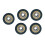 5pcs HQ Pinch Roller 4x11x16mm Plotter Cutter Roller for GCC Rabit Pcut Mimaki Graphtec Iolion Cutter Plotter 3