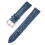 (Blue, 22mm) Genuine Patent Leather Shiny Strap Interchangeable Strap Wrist Strap 9