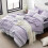 Purple Striped Reversible Twin Comforter Set 5-Pc 1