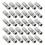 30Pcs RG6 F Compression Connector RF Wire Connector Solderless Adapter 1
