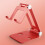 (Pink) Universal Foldable Aluminum Desktop Holder Stand Bracket For iPhone iPad Tablet 7
