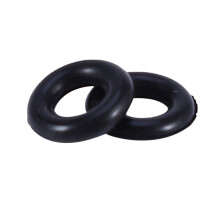 20 Pcs Black Rubber Oil Seal O Shaped Rings Seal Washers 8 x 4 x 2 mm