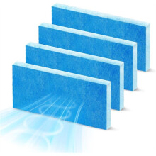4 Pieces Paint Booth Filters,Portable Sprays Booth Filter,Paint Booth Exhaust Filters for Replace Airbrush Sprays A