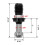 20Pcs CAT40 45Degree Pull Stud Retention Knob for HAAS CAT 40 CNC Tool Holder Replace 202-5925 5