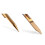 40Pcs 30 Degree 0.1mm Tip Titanium Coated Flat Bottom Carbide PCB Engraving Bits V-Shape CNC Router Cutter Cutting Tool 7