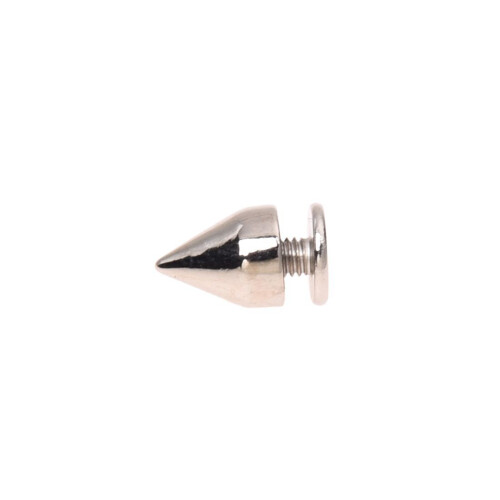 150Pcs Metal Cone Screwback Spikes Stud Leather Cloth  DIY Goth Punk Spot