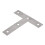 10 Pcs Angle Plate Corner Brace Flat T Shape Repair Bracket 80mm x 80mm 4
