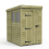 4 x 6 Pent Shed Tanalised (Single Door, With Windows) 2