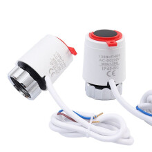 2 Pcs 230V Normally Closed NC M30x1.5mm Electrothermal Actuator for Underfloor Heating TRV Thermostatic Heat Dissipation