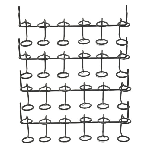 4 Pcs Screwdriver Holder Pegboard Multi-Tool Holder Accessory Pegboard Accessories Multi-Ring Tool Holder for Pegboard