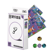 Pokemon Cards from Scarlet and Violet 151, Chinese Pokemon 151 EX - Premium Coin Gift Box including 2 Pokemon Booster Packs - TCYM Product