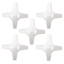 5 Pcs 150mm Metal Grass Trimmer Blade for Electric Lawn Mower & Brushcutter Lawnmower Parts Tool