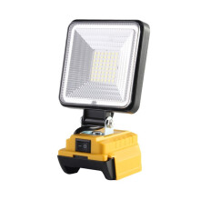 18V Li-Ion Cordless LED Flashlight with USB & Type-C Charging Port, 4 Inch for Flood Lights