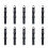 10PCS Storage Straps,Trilancer Hook-and-Loop Cord Organizer Hanger with Triangular Buckle for Cables, Wires, Rope, Hoses 1