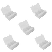 46 mm Coin Capsules Holder and Protect Gasket Coin Holder Case Box for Coin Collection Supplies (8 Sizes, 150 Pieces)
