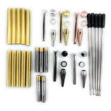 Wooden Twister Pen Set 5-Pack, Various Finishes 7mm Twister Pen Set