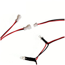 1/24 RC Auto LED Daklichtbalk, Plug-And- 4-Licht Upgrade Lamp Compatibel voor FMS  Cup RC Off-Road Voertuig