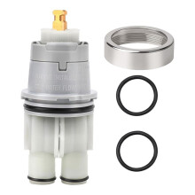 RP46074 Shower Valve Cartridge for Delta 13/14 Series Shower and Tub Faucets Single-Handle with RP22734 Bonnet Nut