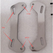(For Intel to AM3+AM4/5) For Intel 115X(1150 1151 1155 1156) to AMD Hole Interchangeable Fastener AM3+ AM4 AM5 TR4 Universal Kit