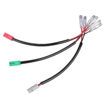 3PCS for Adv RC 390 250 200 125 License Plate Light Turn Signal Adapter Plug Motorcycle Connector Harness