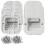 50pcs Enhanced Mounting Bracket Set for  Outdoor Lights H705, H805, Non-Pro Models 1