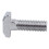 M8 Thread T-Slot Drop-in Stud Sliding Screw Bolt Silver Tone 15Pcs 6
