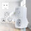 2X Automatic Voltage Protector Socket Switcher Power Surge Protector Socket Voltage Safe Refrigerator Protect EU Plug 2