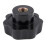 10 Pcs M10 Female Thread Nuts 50mm Plastic Star  Clamping Knob Grip 5