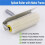 25cm Spiked Roller for Self Leveling Concrete, Defoaming Tool with  Guard, for Epoxy Garage Flooring Basement DIY 2