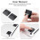 Support de Clavier, Support de Clavier pour Bureau, Support D'Ordinateur Portable pour Bureau, Support D'Ordinateur Portable Portable Compatible pour 7