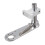 5Satz 200-mm-Aluminium-Polyurethan-Industrie-Encoderrad-Messrad mit 20-mm-Aluminium-Encoder-Montagehalterung 6