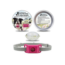 (Pink) Clavya Tags for Dogs, Clavya Natural Collar for Dog,60 Days Long Lasting Protect