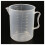 4X 1000ml Transparent Graduated Beaker with Handle 2