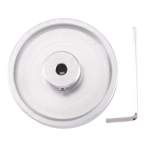 2X Diameter 60mmx6mm Industrial Aluminum Alloy Measuring Encoder Meter Wheel for Encoder Accessories Encoder Wheel 1