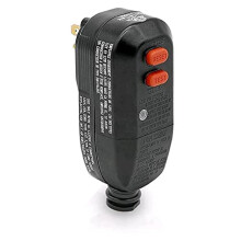 Conjunto de Plugue de SubstituiçãO GFCI 3 Pinos 15A 3 Fios com Interruptor de Circuito de Falha de Aterramento SegurançA RCD ProteçãO Plugue EUA