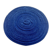 (5metre thick, Blue) Racket Grip Tape Solid Color Sweat Ansorplent Long-lasting Badminton Racket Grip Band for Sports