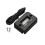 4X Waterproof LCD Display Digital Hour Meter Inductive Timer for Bike Motorcycle ATV Snowmobile Engine, Black 4