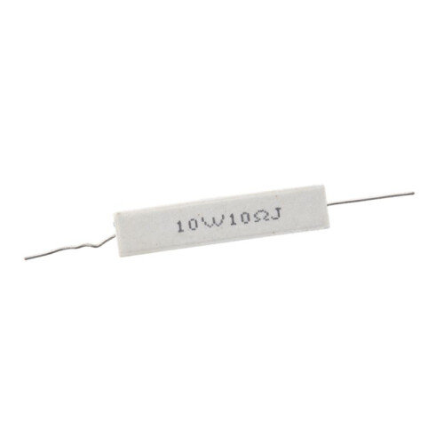 10W 10 Ohm 5% Winding Ceramic Cement Power Resistor X 50 1