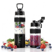 Blender Personnel Rechargeable de 600 Ml pour Smoothies, avec Fonctions Automatique et Pulse