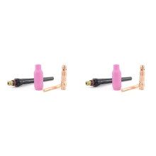 8Pcs for WP26 WP17 WP18 Argon TIG Welding Torch Consumables Tungsten Electrodes Collet Tip Alumina Nozzle Cup Cap