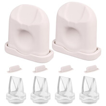 For Breast Pump Replacement Kit for E10/E20/S1/S1 Pro, 10PCS with Spout Caps, Valves & Diaphragms