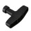 10X Replacement   Pull Handle Grip Black for Motor 8