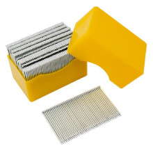 1000PCS ST38 Reinforced Concrete Nails, 38mm Heavy-Duty Cement Pins for Pneumatic Nailing Tool & Construction Projects